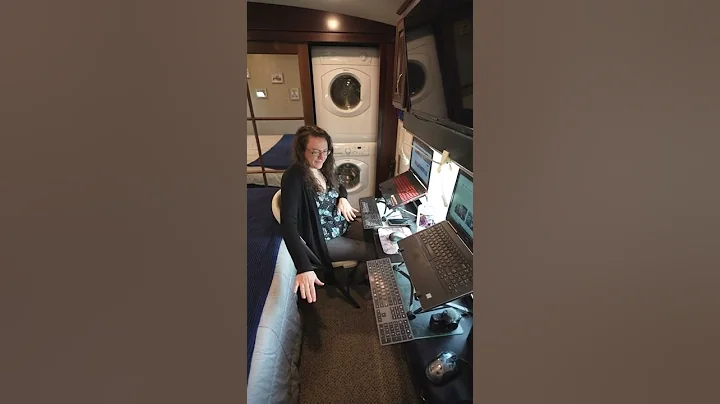 RV Office/Workspace Tour #rvtour