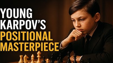 Young Karpov’s Brilliant Positional Sacrifice | The Hidden Masterpiece of Zlatoust 1961