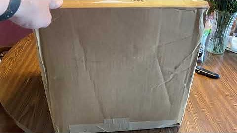 Unboxing Mortar Supply Delivery #1