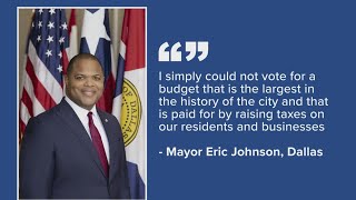 Dallas City Council passes nearly $5 billion budget, Mayor Johnson disapproves