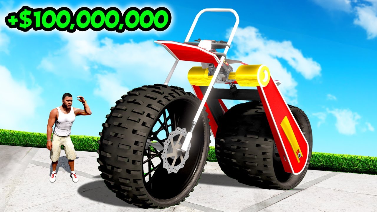 $100,000,000 MONSTER BIKE in GTA 5!