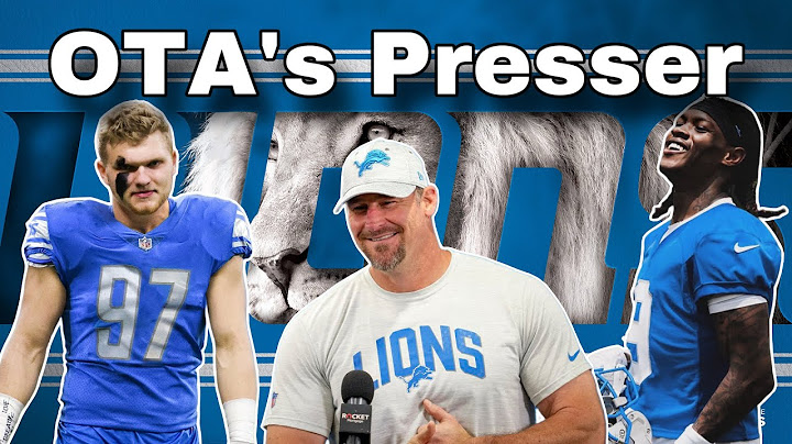 REACTION : Dan Campbell Talks  Day 3 OTAs | King Reacts! 🦁🔥