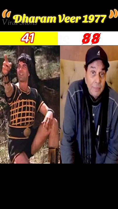 Dharam Veer Movie Cast Then Vs Now 1977 #dharmendra #dharamveer #viralshorts   #shorts