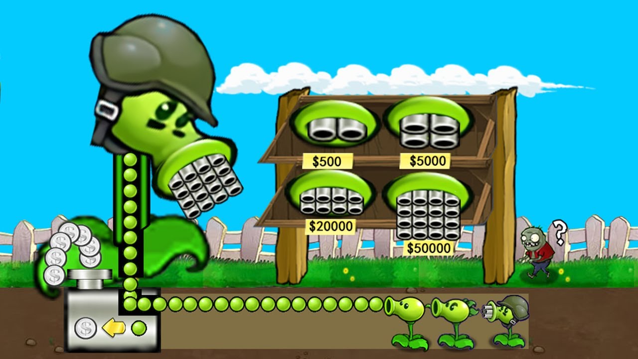 Strongest Fusion Plant. 279 Plants Vs. Zombies PvZ Plus pvz funny moments