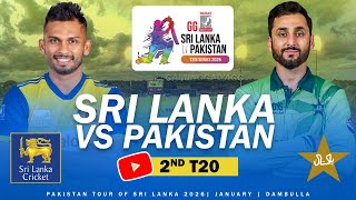 🔴 LIVE | 2nd T20I | Pakistan tour of Sri Lanka 2026 screenshot 4