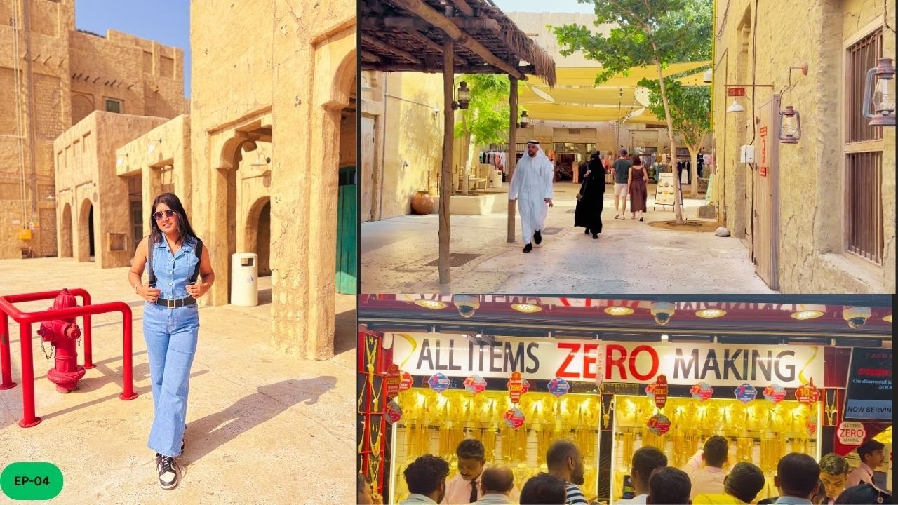 EP-04  Best of Dubai Place to visit | Night life, Budget Travel & Food || Dubai Series ||