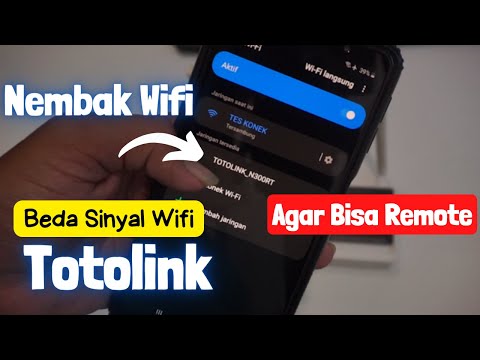 Cara Terlarang ! Nembak Wifi Tetangga Agar Bisa Remote Totolink N300RT