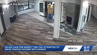 Cumberland County police search for man who attempted to rob a vending machine