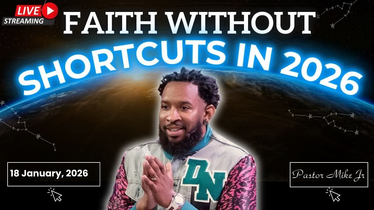 GET UP & GET A PLAN: Faith Without Shortcuts in 2026 | Pastor Mike Jr