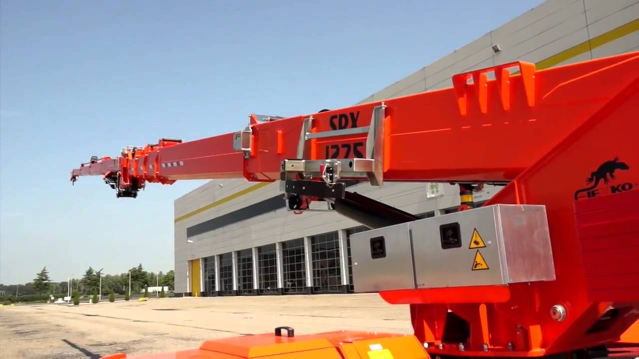 Minikran Jekko SPX1275 mit 1500 3HL