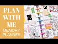 PLAN WITH ME | Memory Keeping Big Happy Planner | Bookish