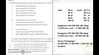 Pembahasan soal neraca pembayaran -
