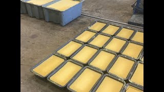 Low tech wax processing on a commercial Beekeeping farm