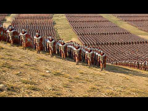 10.000 Praetorian Guards LAST STAND vs 36K Persians - Total War ROME 2