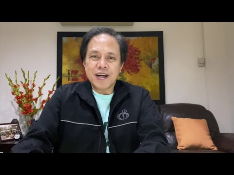 COMMENTS FROM THE CHAIR with Bro Bong Arjonillo - 20 May 2020
