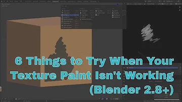 6 Things to Try when Your Texture Paint isn't Working (Blender 2.8, 2.9, 3.0, 3.1)