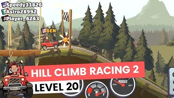 Hill Climb Racing 2 | Level 20 Gameplay Walkthrough (iOS,Android)
