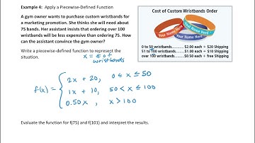 Apply a Piecewise-Defined Function
