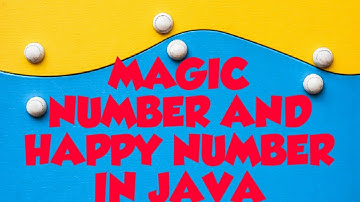 Magic number and Happy number Programs  in Java ||  icse and isc