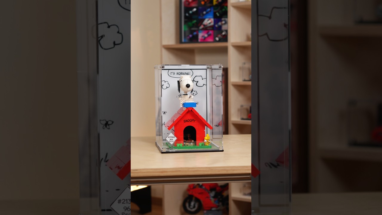 PRE ORDER 15 DAYS】【PREMIUM】 Display Case For LEGO Ideas 21368