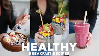 HEALTHY BREAKFAST RECIPES OF THE WEEK!