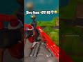 Bro has negative IQ 😭💀 #fortnite #fortniteclips #fortniteshorts #gaming