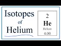Helium Isotopes and Properties