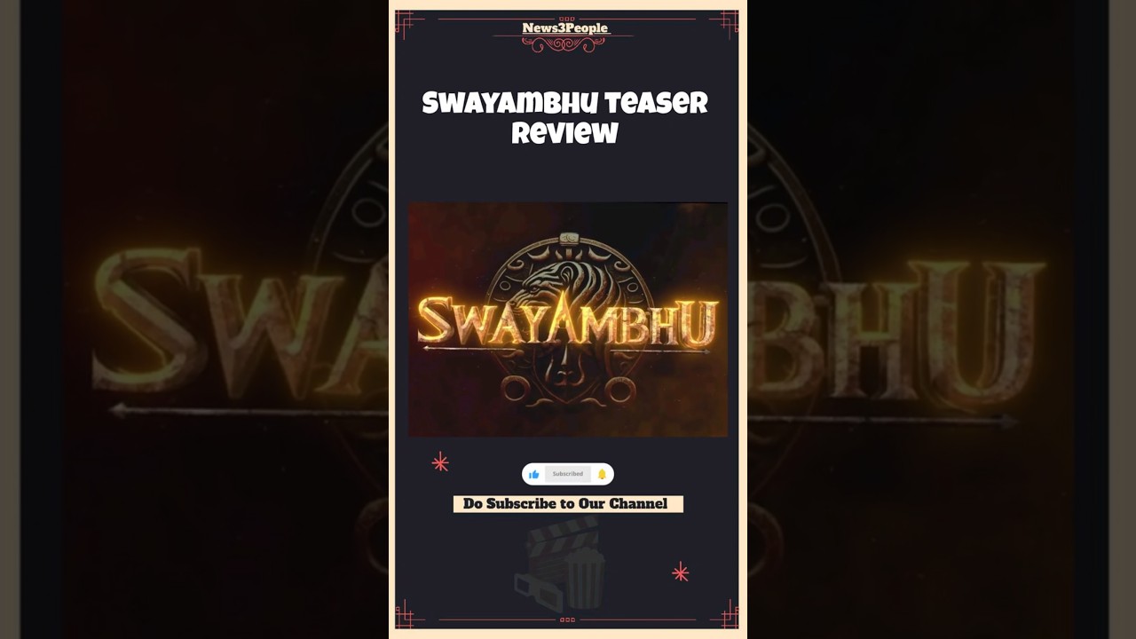 Swayambhu teaser review | “Tier Lekkalu Leni Hero 🔥”