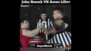 John Brzenk VS Arsen Liliev .SuperMatch 2009 . Istanbul, Turkey. #armwrestling