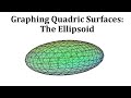 Quadric Surface:  The Ellipsoid