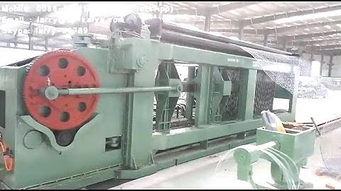gabion mesh machine