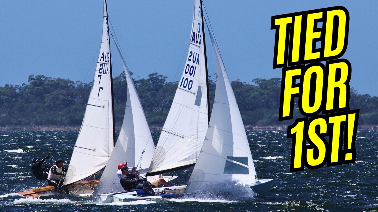 Tied for 1st and then Our Boat Broke! Flying Dutchman Championship Final Day (EP3)