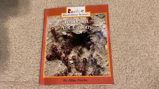 Inside an Ant Colony read by Mrs. Schultz