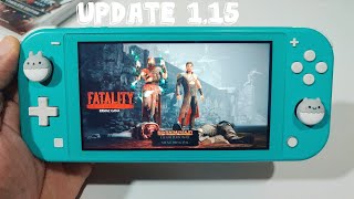 Rendimiento Actual De Mortal Kombat 1 En NINTENDO SWITCH LITE UPDATE 1.15