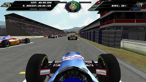 F1 Challenge VB 1997 Sauber Barcelona 5% Race