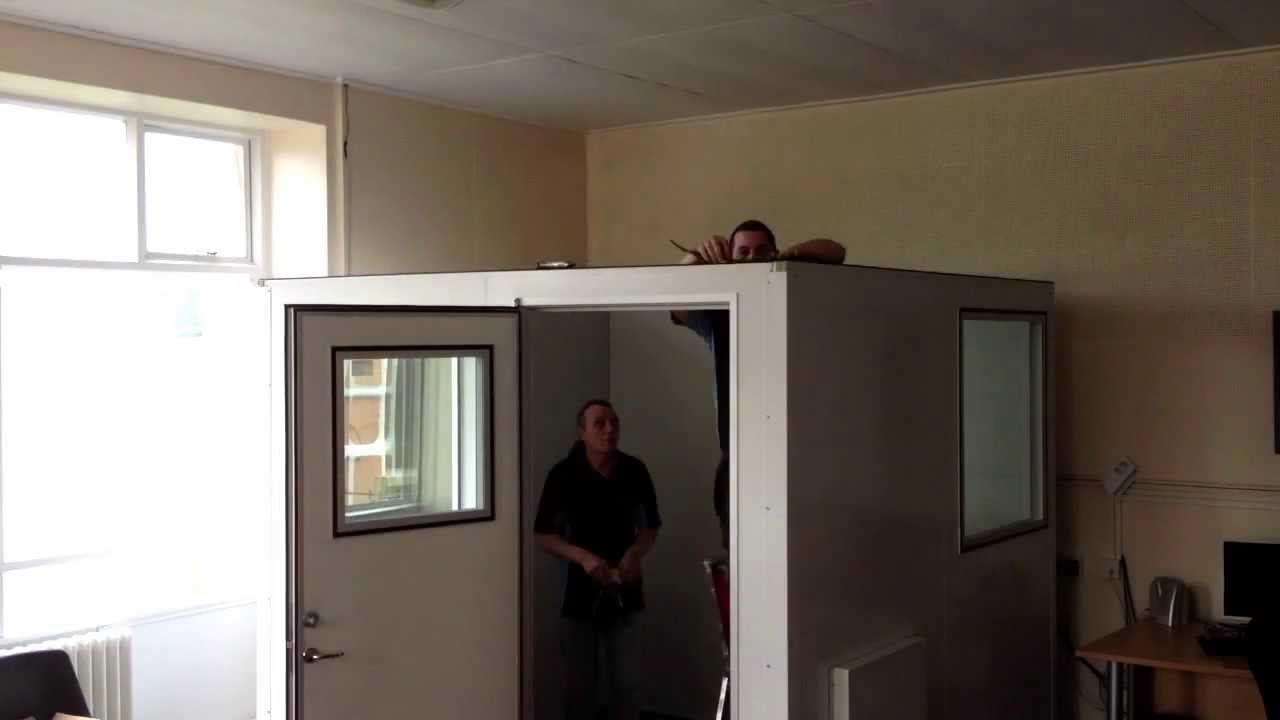 Advanced Acoustics Silent Space Isolation Booth 2 4m By Time Advanced Acoustics Silent Space Isolation Booth 2 4m By Time Lapse Installation