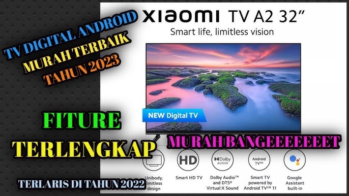 FULL REVIEW‼️ANDROID TV XIAOMI A2 32 INCH 🤤 #xiaomi #androidtv 