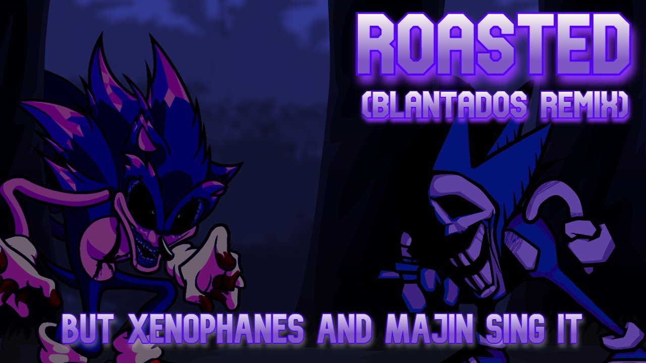 Friday Night Funkin': Atrocity but Majin Sonic roasts Xenophane