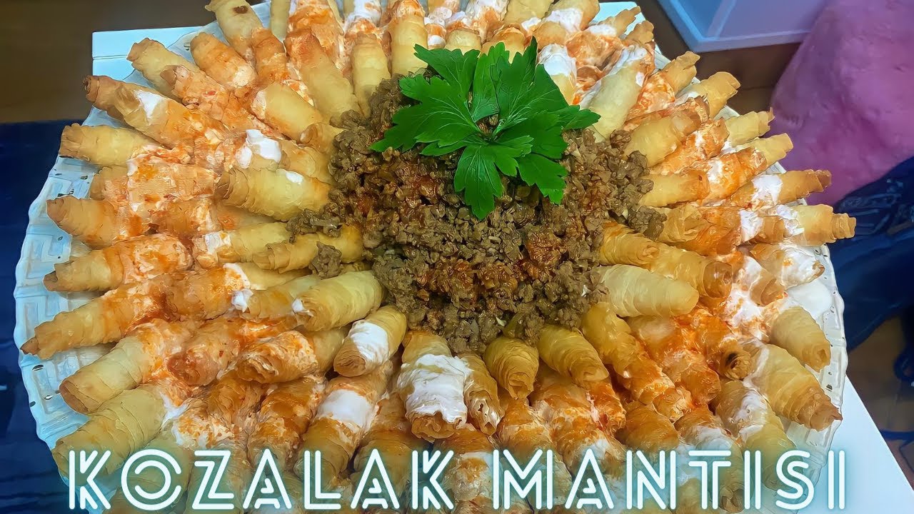 Enfes ve Bir O Kadar Harika Kozalak Mantısı Tarifi !!!