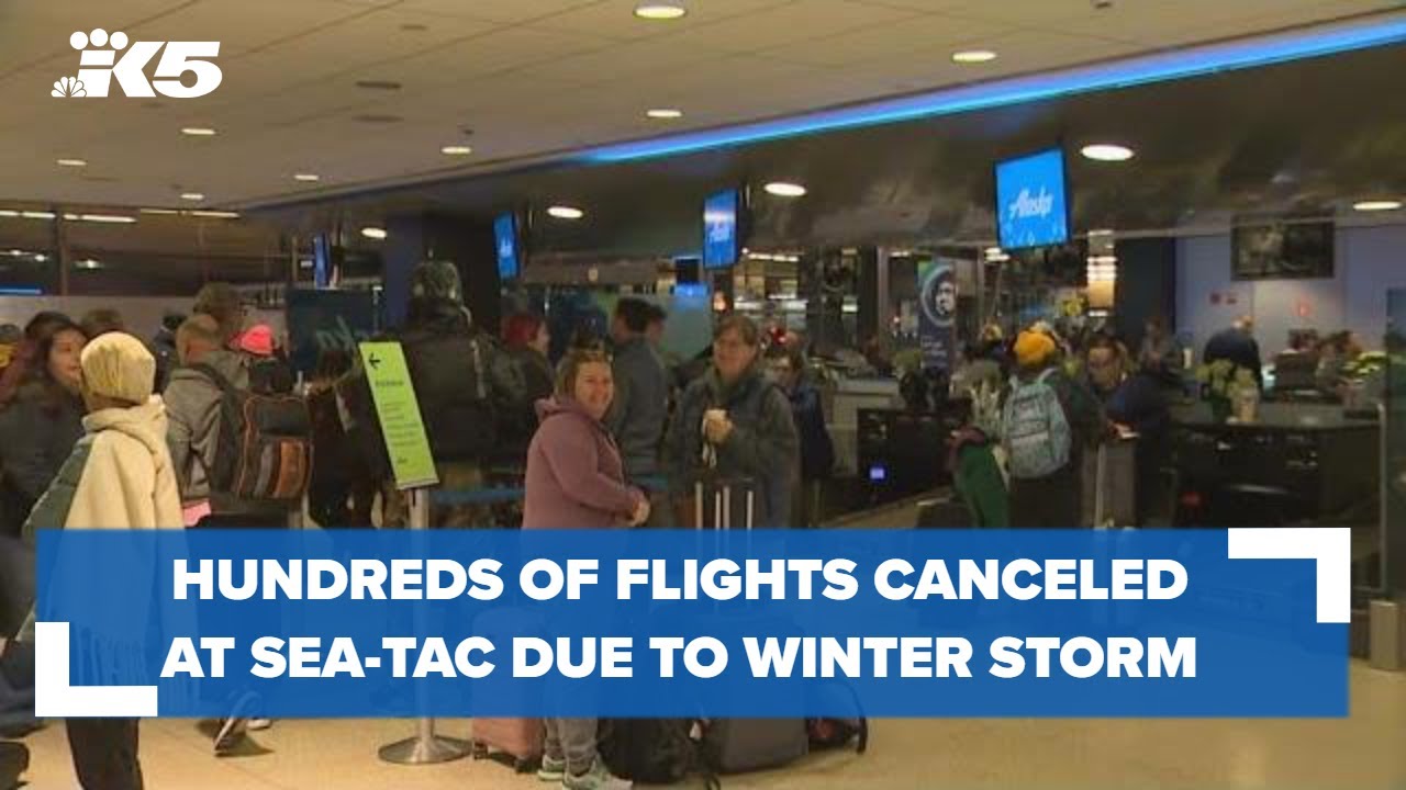 More than 400 flights delayed at DIA due to Christmas Eve snow