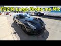 $50,000 Exhaust - Straight Piped Ferrari F12 Novitec N-Largo