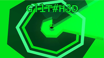 Open Hexagon: Glitched 75 sec, BoshyTime [world record]