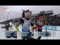 11.01.2015 Biathlon Oberhof Massenstart Damen Winner Daria Domracheva(full)
