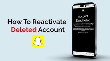 Hoe kan ik een verwijderd Snapchat-account opnieuw activeren?