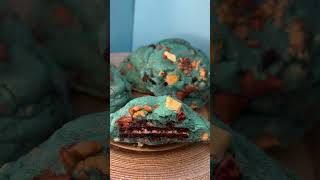 Double stuffed Cookie 🍪 monster cookie  💙💙💙#dessert #cooking #chef