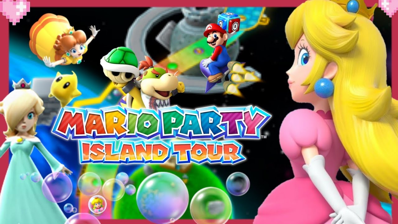 💗 Mario Party Island Tour (Rocket Road) Peach Gameplay 💗