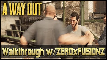 A WAY OUT Gameplay Walkthrough (Full Game) Part 1 - INTRO