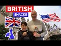 Part 9: American Father and Son Try MORE British Snacks for the First Time! US UK 먹방