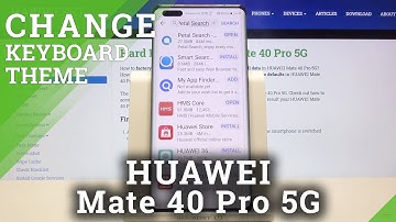 How to Download LED Keyboard in Huawei Mate 40 Pro 5G - LED Keyboard Theme