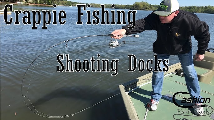 Lew's Pro Wally Marshall shooting docks for crappie 